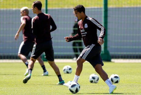 Mexico training, Moscow, Russian Federation - 20 Jun 2018
