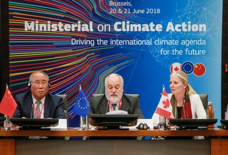 Second Ministerial on Climate Action, Brussels, Belgium - 20 Jun 2018