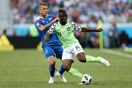 Nigeria v Iceland ,Group D, 2018 FIFA World Cup football match,Volgograd Arena, Volgograd, Russia - 22 Jun 2018