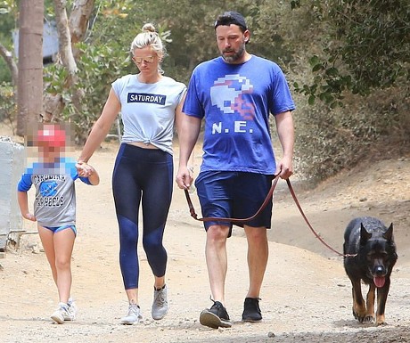 Ben Affleck and Lindsay Shookus out and about, Los Angeles, USA - 24 Jun 2018