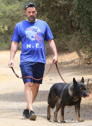 Ben Affleck and Lindsay Shookus out and about, Los Angeles, USA - 24 Jun 2018