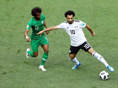 Saudia Arabia v Egypt, Group A, 2018 FIFA World Cup football match, Volgograd Stadium, Russia - 25 Jun 2018