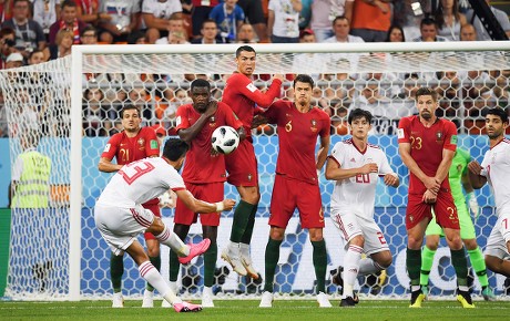 Iran v Portugal, Group B, 2018 FIFA World Cup football match, Mordovia Arena, Saransk, Russia - 25 Jun 2018