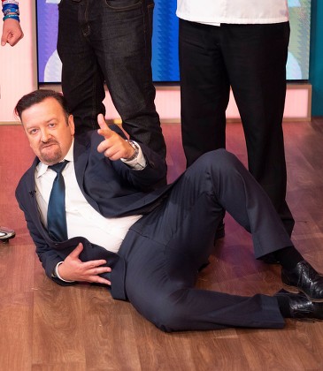 Lookalikes Ricky Gervais Tim Oliver Editorial Stock Photo - Stock Image