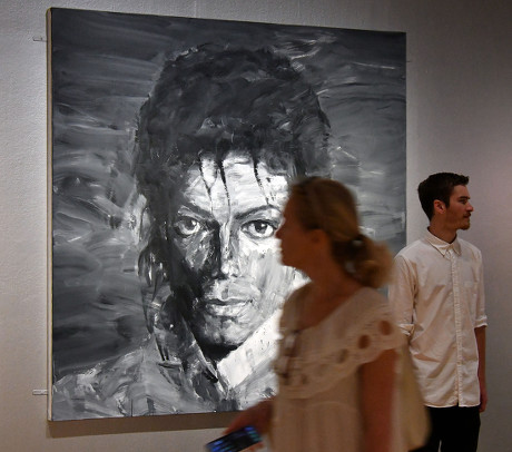 'Michael Jackson: On The Wall' exhibition press view, London, UK - 27 Jun 2018