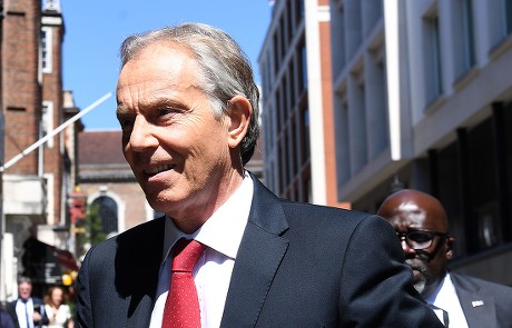 Tony Blair speech on globalisation, London, United Kingdom - 27 Jun 2018