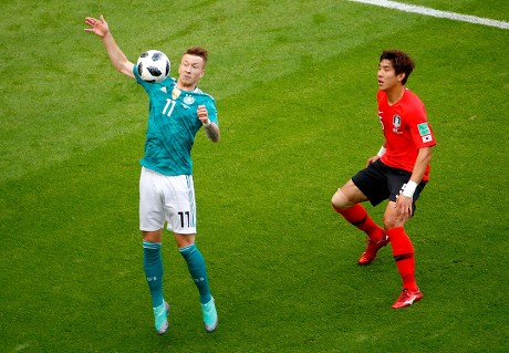 Group F South Korea vs Germany, Kazan, Russian Federation - 27 Jun 2018