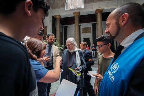 Vanessa Redgrave visit to Palazzo delle Aquile, Palermo, Italy
 - 28 Jun 2018