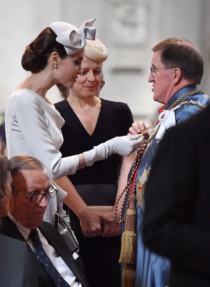 Service of the Order of St Michael and St George, St Paul's Cathedral, London, UK - 28 Jun 2018