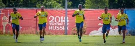 Colombia training, Kazan, Russian Federation - 29 Jun 2018