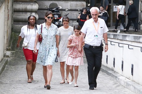 Katie Holmes and Suri Cruise out and about, Paris, France - 01 Jul 2018