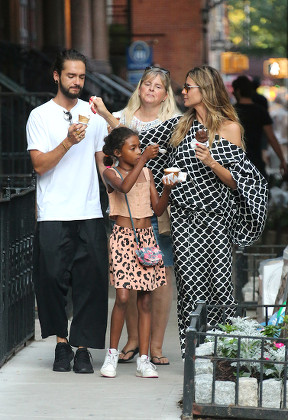 Heidi Klum family out and about, New Yor, USA - 02 Jul 2018