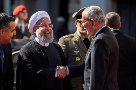 Iranian President Hassan Rohani visits Austria, Vienna - 04 Jul 2018