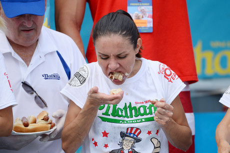 Nathan's Famous Fourth of July Hot Dog Eating Contest, New York, USA - 04 Jul 2018