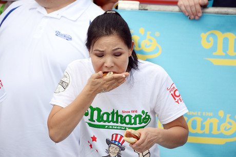 Nathan's Famous Fourth of July Hot Dog Eating Contest, New York, USA - 04 Jul 2018