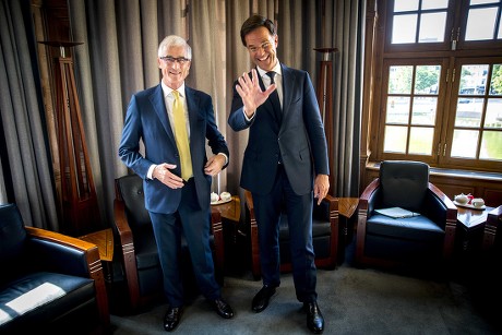 Dutch PM Mark Rutte receives counterpart Geert Bourgeois of Flanders, The Hague, Netherlands - 06 Jul 2018