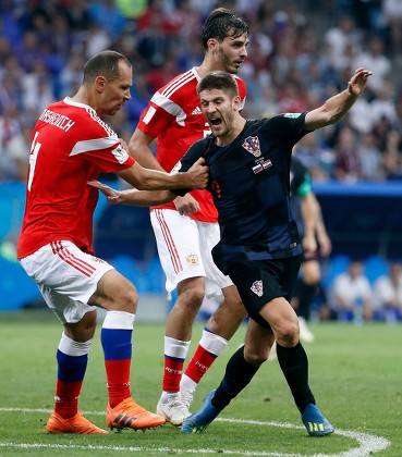Quarter Final Russia vs Croatia, Sochi, Russian Federation - 07 Jul 2018