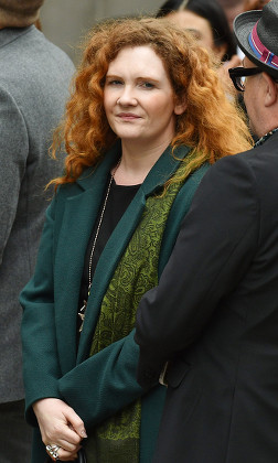 Jenny Mcalpine. Coronation St. Actress Jenny Mcalpine At The Funeral Of Manchester Arena Bomb Blast Victim Martyn Hett 29 At Stockport Town Hall Stockport Cheshire.