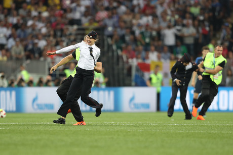 Group Conducts Simultaneous Field Invasion Three Editorial Stock Photo