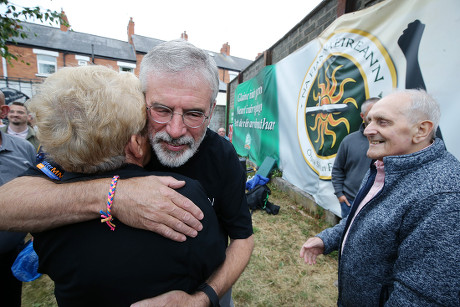Sinn Fein rally, Belfast, Northern Ireland, UK - 16 Jul 2018