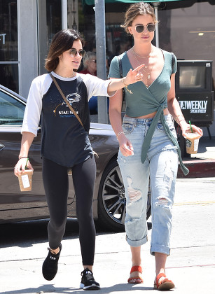 Lucy Hale out and about, Los Angeles, USA - 17 Jul 2018