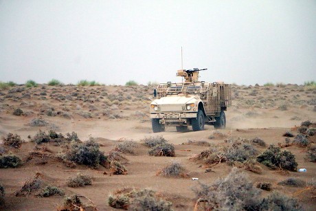 Armored Vehicle Yemeni Government Army Backed Editorial Stock Photo ...