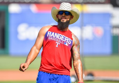 Texas Rangers Second Baseman Rougned Odor Editorial Stock Photo - Stock  Image