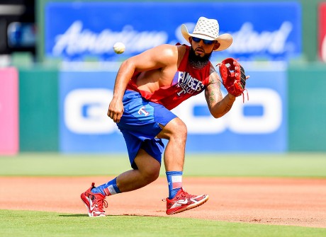 Texas Rangers Second Baseman Rougned Odor Editorial Stock Photo - Stock  Image