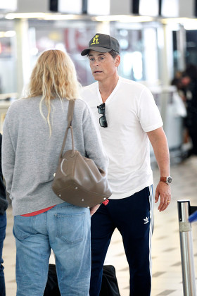 Rob Lowe at Cape Town International Airport, Cape Town, South Africa - 28 Jul 2018