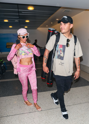 Paris Hilton at LAX INternational Airport, Los Angeles, USA - 02 Aug 2018