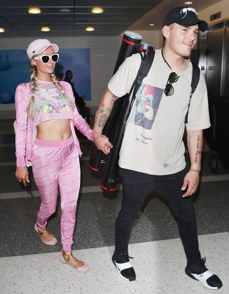 Paris Hilton at LAX International Airport, Los Angeles, USA - 02 Aug 2018