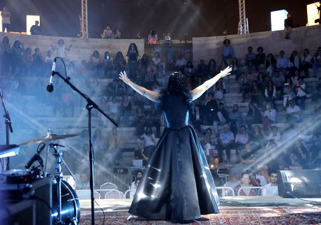 Tunisian singer and song writer Emel Mathlouthi in Amman, Jordan - 04 Aug 2018