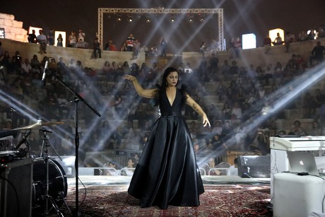 Tunisian singer and song writer Emel Mathlouthi in Amman, Jordan - 04 Aug 2018