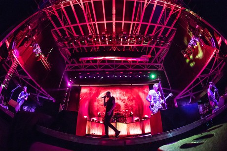 Breaking Benjamin in concert at Austin360 Amphitheater, USA - 01 Aug 2018