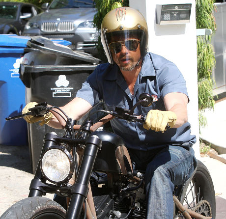 Brad Pitt Motorcycle Delonghi