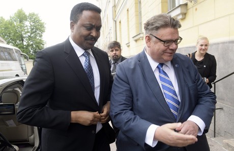 Finland and Ethiopia Foreign Minister meeting, Helsinki, Finland - 05 Jun 2018