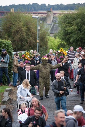 Andrew Taylor Burryman Parades Around Streets Editorial Stock Photo ...