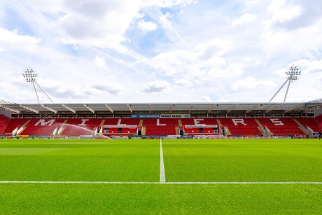 Giant Rotherham United Flag Passed Around Editorial Stock Photo - Stock ...