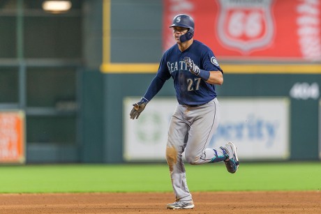 Houston, Texas, USA. August 12, 2018: Houston Astros great Craig Biggio  walks to the plate during the Legends Weekend Home Run Derby prior to the  Major League Baseball game between the Seattle