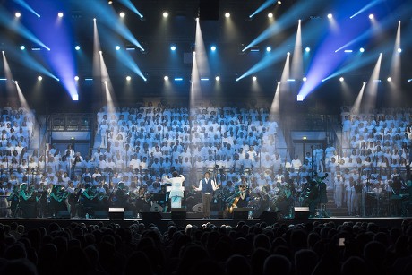 Le Grand Show des 1000 Choristes, Cannes, France - 11 Aug 2018