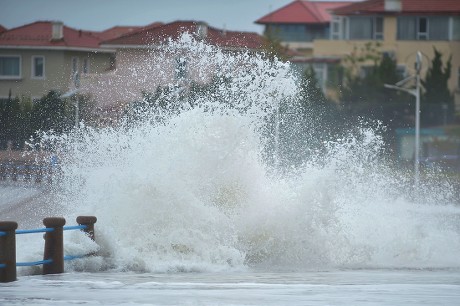 Typhoon Yagi, China - 13 Aug 2018 Stock Pictures, Editorial Images and ...