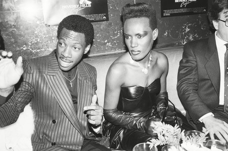 Beverly Hills Cop Premiere Afterparty London, UK - 24 Jan 1985 Stock ...