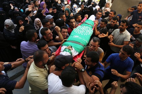 __COUNT__ Funeral Of Palestinian Wissam Hijazi, Khan Younis, Gaza Strip ...