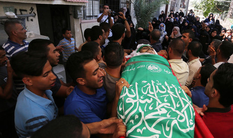 __COUNT__ Funeral Of Palestinian Wissam Hijazi, Khan Younis, Gaza Strip ...