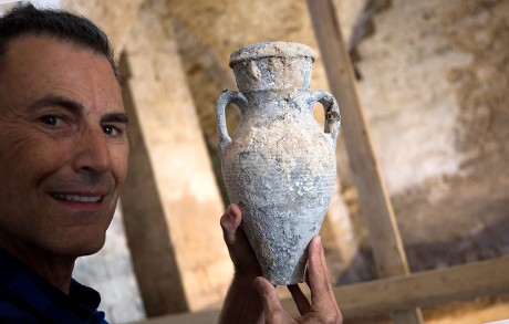 Masbena Soap Manufacturing Factory from the 19th Century Unearthed in the Old City of Jaffa, Israel - 14 Aug 2018