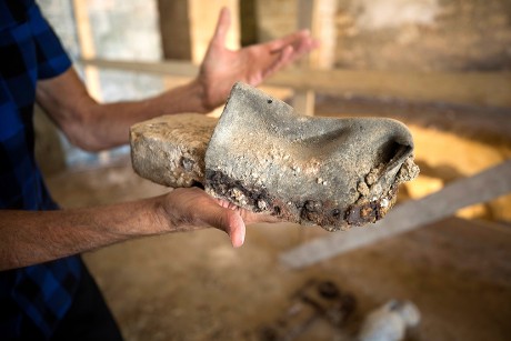 Masbena Soap Manufacturing Factory from the 19th Century Unearthed in the Old City of Jaffa, Israel - 14 Aug 2018