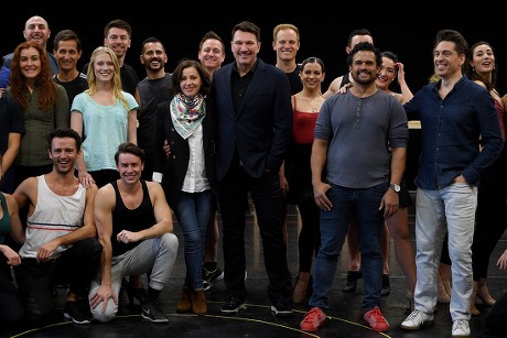 Rehearsal of Opera Australia musical production of Andrew Lloyd Webber's Evita, Sydney - 15 Aug 2018