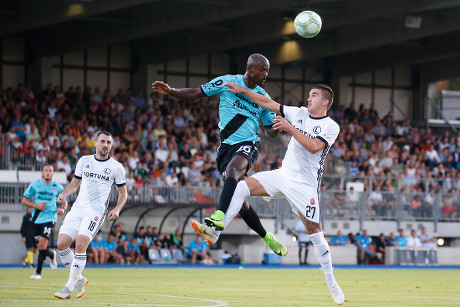 F91 Dudelanges Jerry Prempeh L Legia Editorial Stock Photo Stock