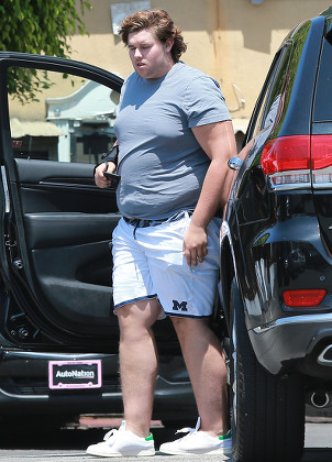 Christopher Schwarzenegger out and about, Brentwood, Los Angeles, USA - 15 Aug 2018