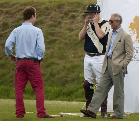 Prince William and Prince Harry playing polo, Beaufort polo ground, Westonbirt, Gloucestershire, Britain - 18 Jul 2009